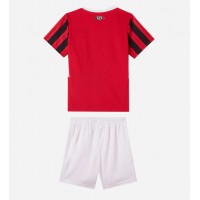 AC Milan Fußballbekleidung Heimtrikot Kinder 2024-25 Kurzarm (+ kurze hosen)